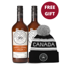 Wayne Gretzky Original Cream + Salted Caramel Cream Duo with Free Toque