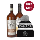 Wayne Gretzky Maple Cream + Vanilla Bean Cream Duo with Free Toque