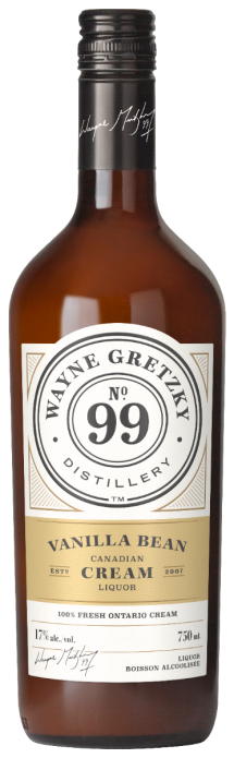 Wayne Gretzky Vanilla Bean Cream Liquor 750mL | Wayne Gretzky Estates