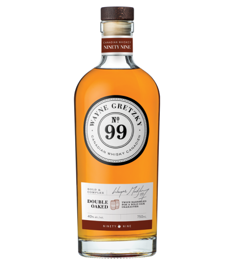 Wayne Gretzky Double Oaked Canadian Whisky 750mL