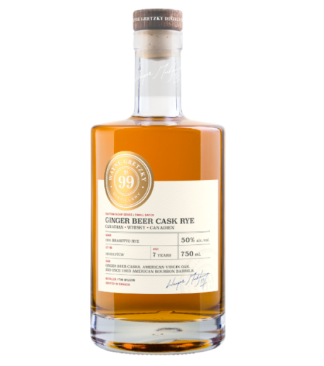 Wayne Gretzky Craftsmanship Series Ginger Beer Cask Rye