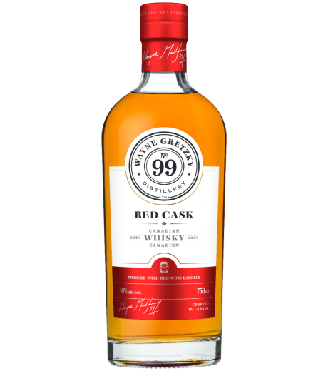 Wayne Gretzky Estates Red Cask Canadian Whisky 750mL