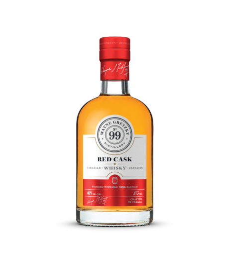 Wayne Gretzky Red Cask Canadian Whisky 375mL