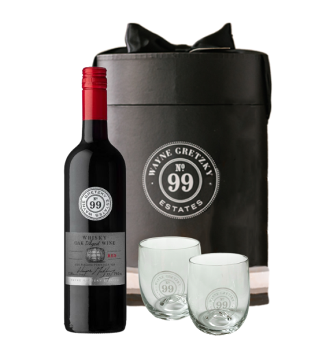 Wayne Gretzky Whisky Oak Aged Red Gift Set