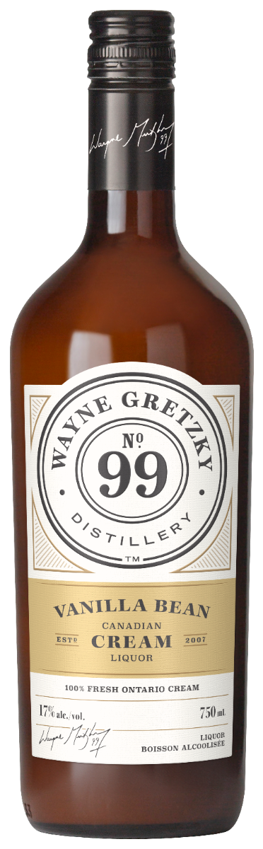 Wayne Gretzky Vanilla Bean Cream Liquor 750mL | Wayne Gretzky Estates