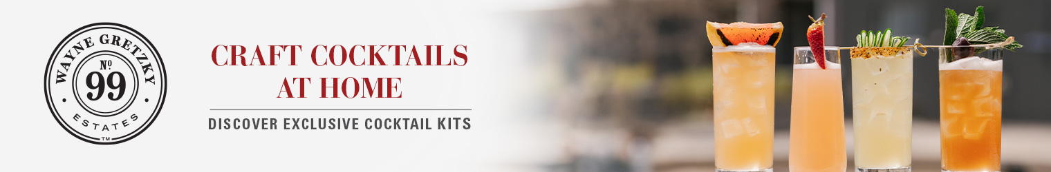 Limited Time Special Offers On Wayne Gretzky Wine, Spirits, Cream Liquors, Merch, Cocktail Kits, Wine Gifts,  and more!
